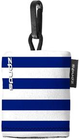 img 3 attached to 🧽 SPUDZ Classic Microfiber Cloth Screen and Lens Cleaner - Open Bottom Design, Nautical Stripes - 6x6 Inches