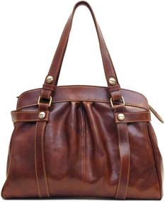 img 1 attached to 👜 Exquisite Floto Milano Leather Shoulder Bag: Versatile Style and Unmatched Durability