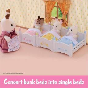 img 1 attached to Calico Critters Triple Baby Bunk