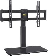📺 am alphamount swivel universal tv stand: tabletop tv mount for 32-70 inch tvs, height adjustable & holds up to 99lbs - aptvs08 logo
