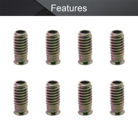 img 2 attached to MroMax Knurled Threaded Embedment Projects Hardware