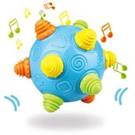 🎵 baby music shake dancing ball toy: bpa-free sensory developmental ball for boys and girls – interactive and bouncing fun! logo
