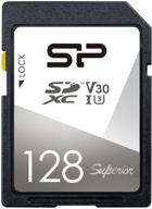 silicon power 128gb uhs-1 u3 v30 superior sdxc memory card: увеличьте объем памяти и производительность вашего устройства. логотип