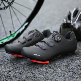 img 3 attached to 🚲 Unisex Cycling Shoes for Road and Mountain Biking | Compatible with SPD/SPD-SL Locks | Ideal for Outdoor and Indoor Riding Shoes