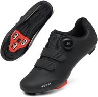 🚲 unisex cycling shoes for road and mountain biking | compatible with spd/spd-sl locks | ideal for outdoor and indoor riding shoes logo