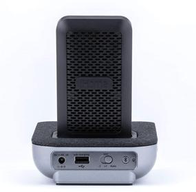 img 2 attached to ⏰ Enhanced Convenience with iHome iBTW20 TIMEBASE Dual Charging Bluetooth Alarm Clock: Wireless & USB Charging (Black)