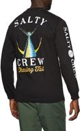 salty crew tailored sleeve t-shirt - men's clothing, shirts department logo