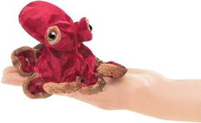 img 4 attached to Folkmanis Mini Octopus Finger Puppet