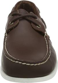 img 3 attached to Brown Timberland Men's Boat Shoe