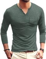 👕 nitagut casual sleeve pocket t shirts: stylish comfort for every occasion логотип