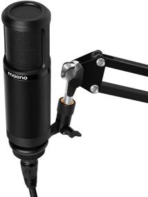 img 4 attached to Professional XLR Condenser Microphone AU-PM320 by MAONO - Cardioid Vocal Recording Mic with XLR Cable for Streaming, Voice Over, Project, and Home-Studio