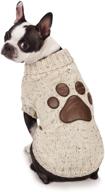 🐶 zack & zoey aberdeen sweater 12" small for dogs: stylish and cozy pet wear logo