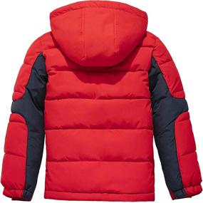 img 3 attached to ZSHOW Boys' Hooded Winter Puffer Quilted Jackets & Coats: Warm and Stylish Outerwear