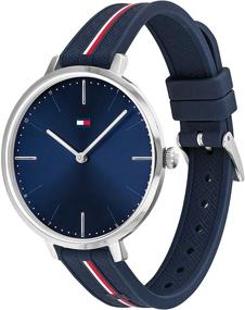 img 2 attached to Tommy Hilfiger Womens Stainless Silicone