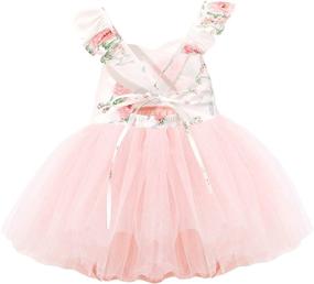 img 3 attached to Flofallzique Princess Toddler Sundress - Girls' Clothing and Dresses