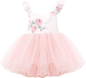 img 4 attached to Flofallzique Princess Toddler Sundress - Girls' Clothing and Dresses