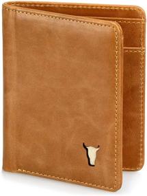 img 4 attached to Стильные и надежные: женские сумки и кошельки TORRO Billfold с блокировкой микроволокна