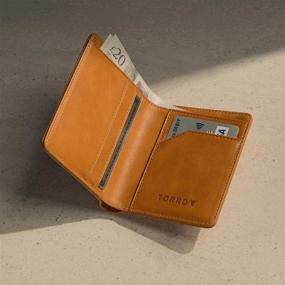 img 3 attached to Стильные и надежные: женские сумки и кошельки TORRO Billfold с блокировкой микроволокна