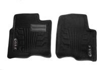 🚗 lund 583030-b catch-it carpet black front seat floor mat - 2 piece set logo