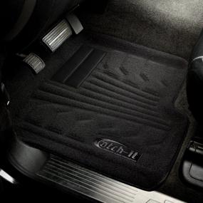 img 3 attached to 🚗 Lund 583030-B Catch-It Carpet Black Front Seat Floor Mat - 2 Piece Set