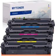 🖨️ top-quality mytoner 054h compatible toner cartridge replacement for canon printers (black cyan magenta yellow, 4-pack) logo