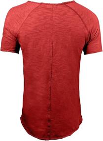 img 3 attached to Derminpro Three Button Sleeve Henley T Shirt: A Versatile Staple for Men's Wardrobe