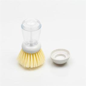 img 1 attached to 🧼 Reservoir Hand-held Pot Brush: Powerful Automatic Kitchen Decontamination + Pressure Liquid Dishwashing for Clean & Sparkling Pots – Sink & Kitchen Cleaning Made Easy!