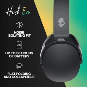 img 2 attached to Беспроводные наушники Skullcandy Hesh Evo Over-Ear - Стильные настоящие черные