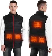 🔥 winna men's heated vest - lightweight usb rechargeable heating vest for hunting (batteries not included) logo