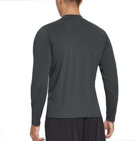 img 2 attached to Deeriama Turtleneck Athletic Running Workout Men's Clothing for Active