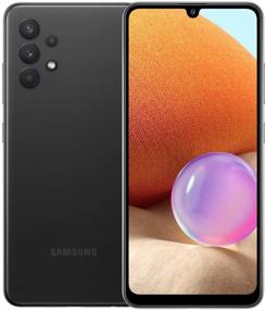 img 4 attached to Samsung Galaxy A32 (128GB, 4GB) with 6.4" Super AMOLED 90Hz Display, 64MP Quad Camera, Dual SIM GSM Unlocked (US + Global) 4G Volte A325M/DS - Awesome Black with Fast Car Charger Bundle Included