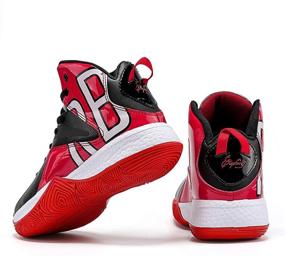 img 3 attached to 🏀 ASHION Kids High-Top Basketball Sneakers: Non-Slip Sport Shoes for Boys and Girls (Little Kid/Big Kid)