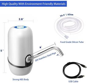 img 2 attached to BANGMENG Rechargeable Dispenser Automatic Universal