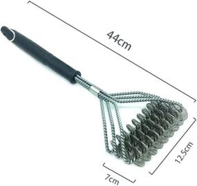 img 1 attached to 🔥 WeTest 18-Inch Stainless Steel Grill Brush for Effective Cleaning