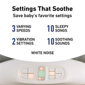 img 1 attached to Качели Graco Sense2Snooze: технология определения плача для успокоения сна младенца.