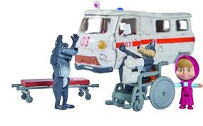 img 2 attached to Immerse Your Little One in Adventure with Simba Toys Masha Ambulance Playset