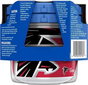 img 3 attached to 🏈 NFL Atlanta Falcons Ziploc Twist 'n Loc Containers, Small, 2 Count, Pack of 3 (6 Total Containers), Ideal for Food Storage and Meal Prep