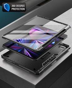 img 2 attached to Poetic Revolution Shockproof Protective Kickstand Tablet Accessories