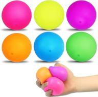 эластичные шарики ассорти, устойчивые к разрывам, расслабляющие логотип