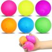 stretchy balls assorted tear resistant relaxing logo