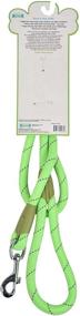 img 2 attached to 🐾 Super Strong Reflective Dog Rope Leash - 4 Feet Long for Nighttime Walks with Greenbone