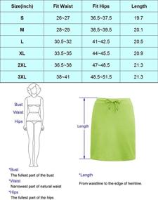 img 1 attached to 👗 JACK SMITH Women's Stretchy Knee Length Skirt Athletic Skort with Drawstring Waist and Convenient Pockets