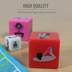 img 1 attached to ThinkFun Yoga Dice Game Girls