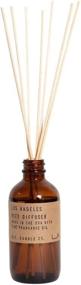 img 3 attached to 🕯️ P.F. Candle Co. Los Angeles Classic Rattan Reed Diffuser (3.5 fl oz) in Amber Glass Jar with Fine Fragrance Oil for Enhanced Scent Dispersal and Easy Upkeep