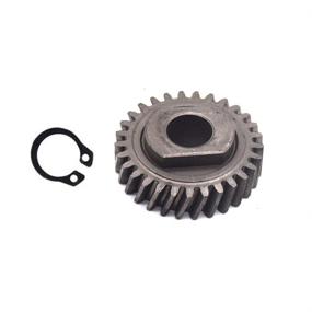 img 2 attached to 🔩 Whirlpool Stand Mixer Compatible Parts: 9709231 WP9709231 Worm Gear, 9706529 W11086780 Gear, Snap Ring, 1.8 Oz Grease, 9703445 Thrust Bearing, and 9709511 Gaskets