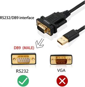 img 3 attached to 🔌 Efficient DB9 Serial Converter with Adapter Chipset for Windows