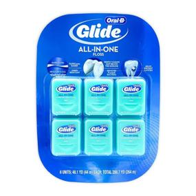 img 4 attached to Glide Crest Comfort Plus Mint Dental Floss - 40m (6 pack)