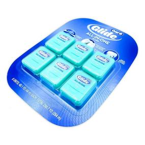 img 2 attached to Glide Crest Comfort Plus Mint Dental Floss - 40m (6 pack)