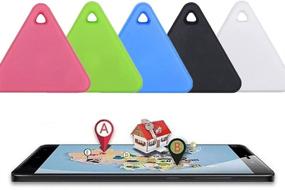 img 3 attached to 🔍 Bluetooth Mini Triangle GPS Tracking Device: Intelligent Anti-Lost Alarm for Kids, Keys, Luggage