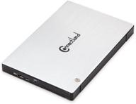 💾 enhanced hdd external enclosure - connectland cl-enc25035, usb 3.0, 2.5" sata iii, 6gbps, tool-free installation, durable aluminum build logo